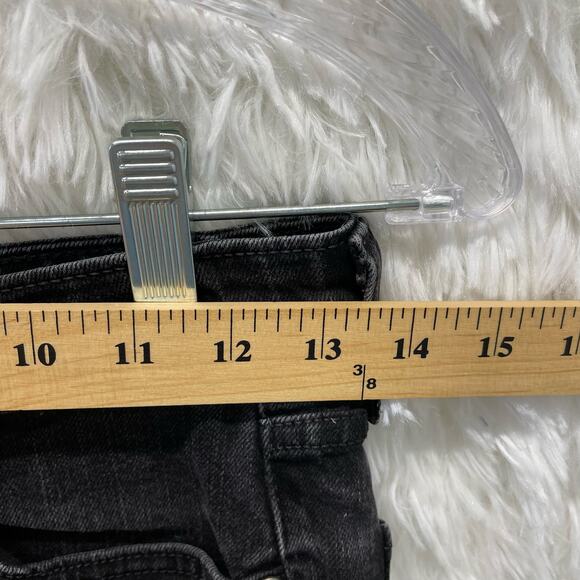 Levis Black Jeans Straight Leg Size 27 Black Tab - Picture 8 of 8